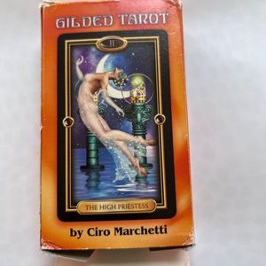 Gilded Tarot by Ciro Marchetti Tarot Deck 78 Cards Divinatory Occult Metaphysics
